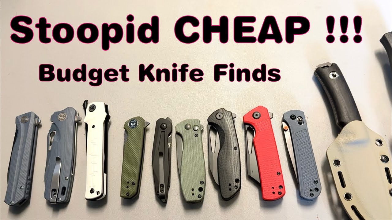 Best Pocket Knife Deals on Amazon 2025 | Petrified Fish, 704 Gear, Kaiser & More! 🔪