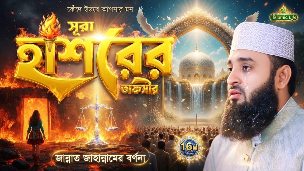 সূরা হাশরের তাফসীর | Mizanur Rahman Azhari Waz 2025 | Surah Hashr Tafseer | Islamic Life