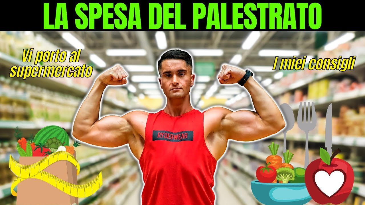 LA MIA SPESA FIT - Vi porto con me 💪🍚🍗🍏🍊