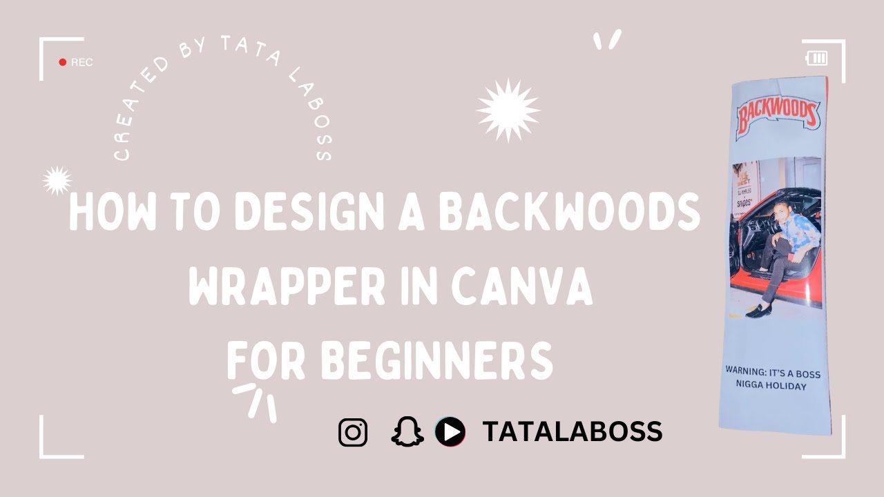 How To Design A Backwoods Wrapper In Canvas