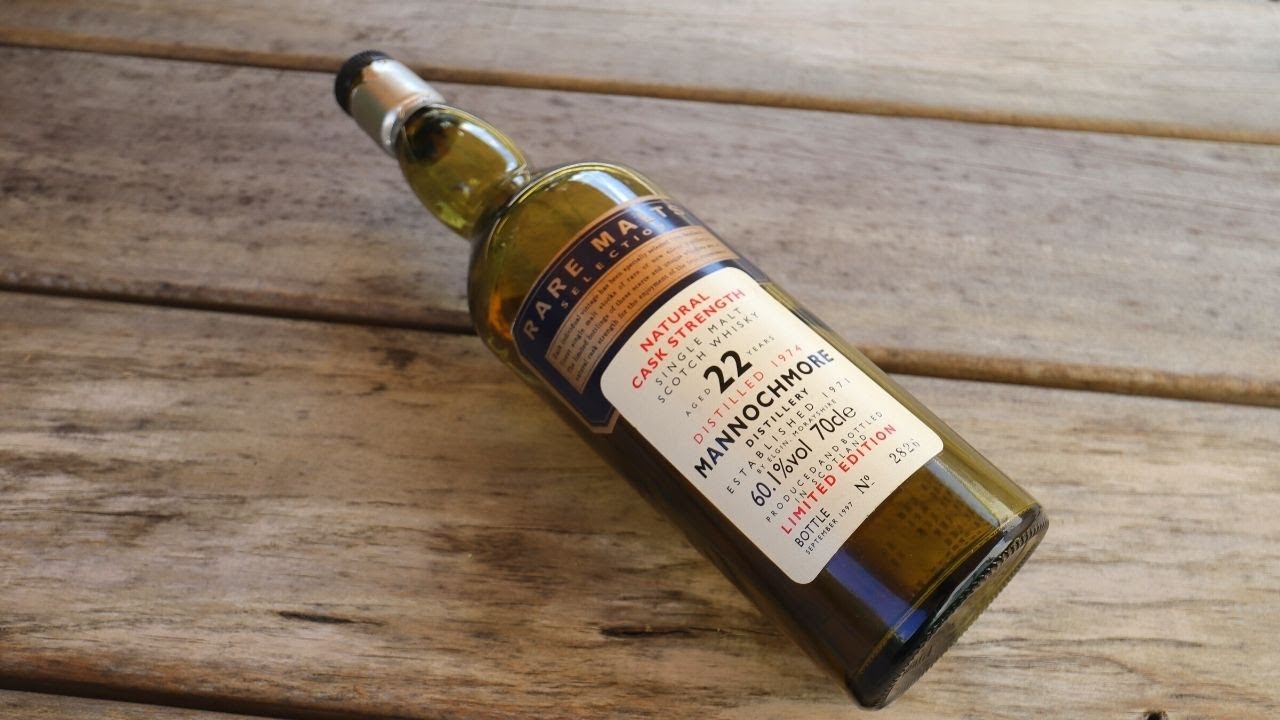 Rare Malts Mannochmore 22 yo - 1974 to 1997 - 60.1% - Bottle No 2826 - Barcode 5000281013343