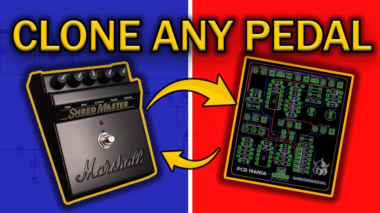 How to Design a Guitar Pedal PCB in Eagle CAD: Full Tutorial (Schematic, layout, factory production)