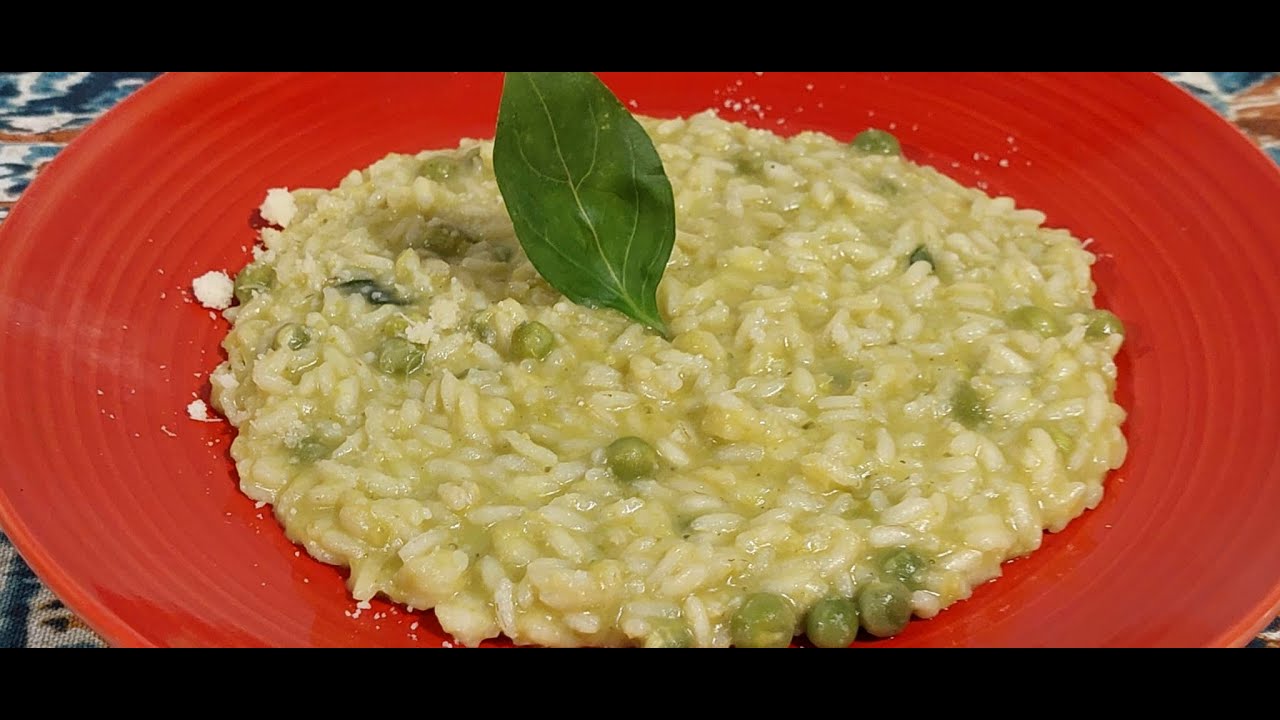 Risotto con Piselli freschi  delicatissimo