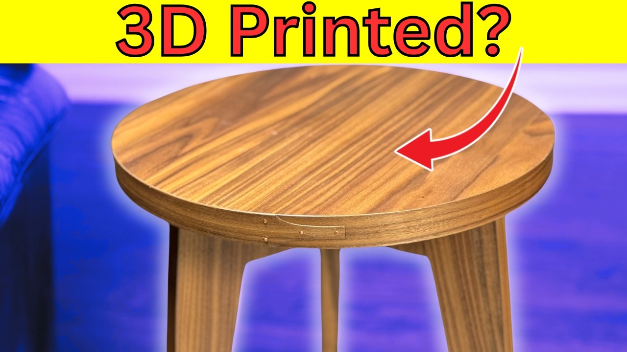 Why Doesn't Everyone Build 3D Printed Furniture This Way?