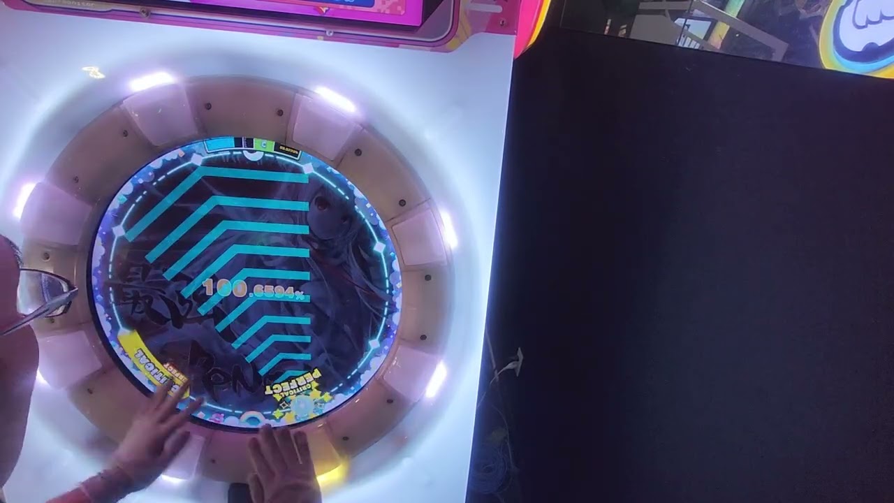 【maimai手元動画】 最強STRONGER EXPERT 初SSS 100.3016%