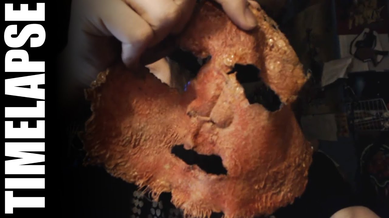 Timelapse: Liquid Latex Face Mask