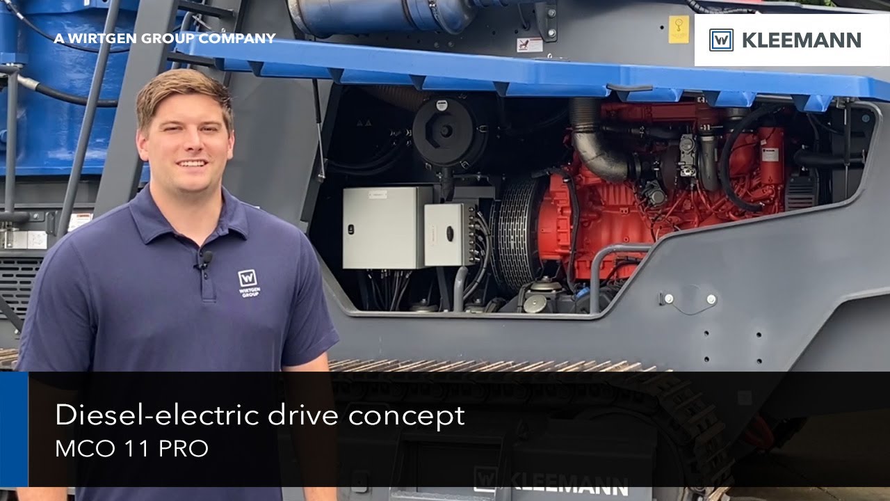 MOBICONE MCO 11 PRO diesel-electric drive concept - Technology engineered for you
