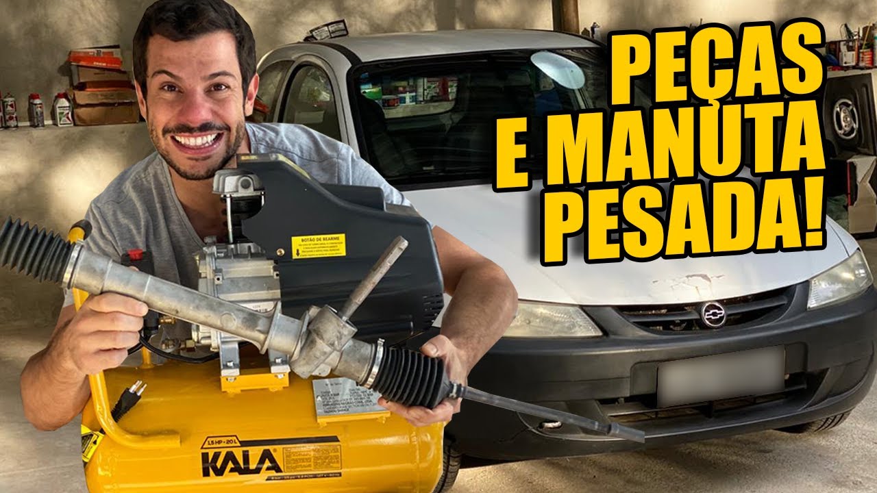 COMEÇANDO A MANUTENÇÃO PESADA DO CHEVROLET CELTA!! 😱 CAROL NÃO ACREDITA EM MIM!! 😒