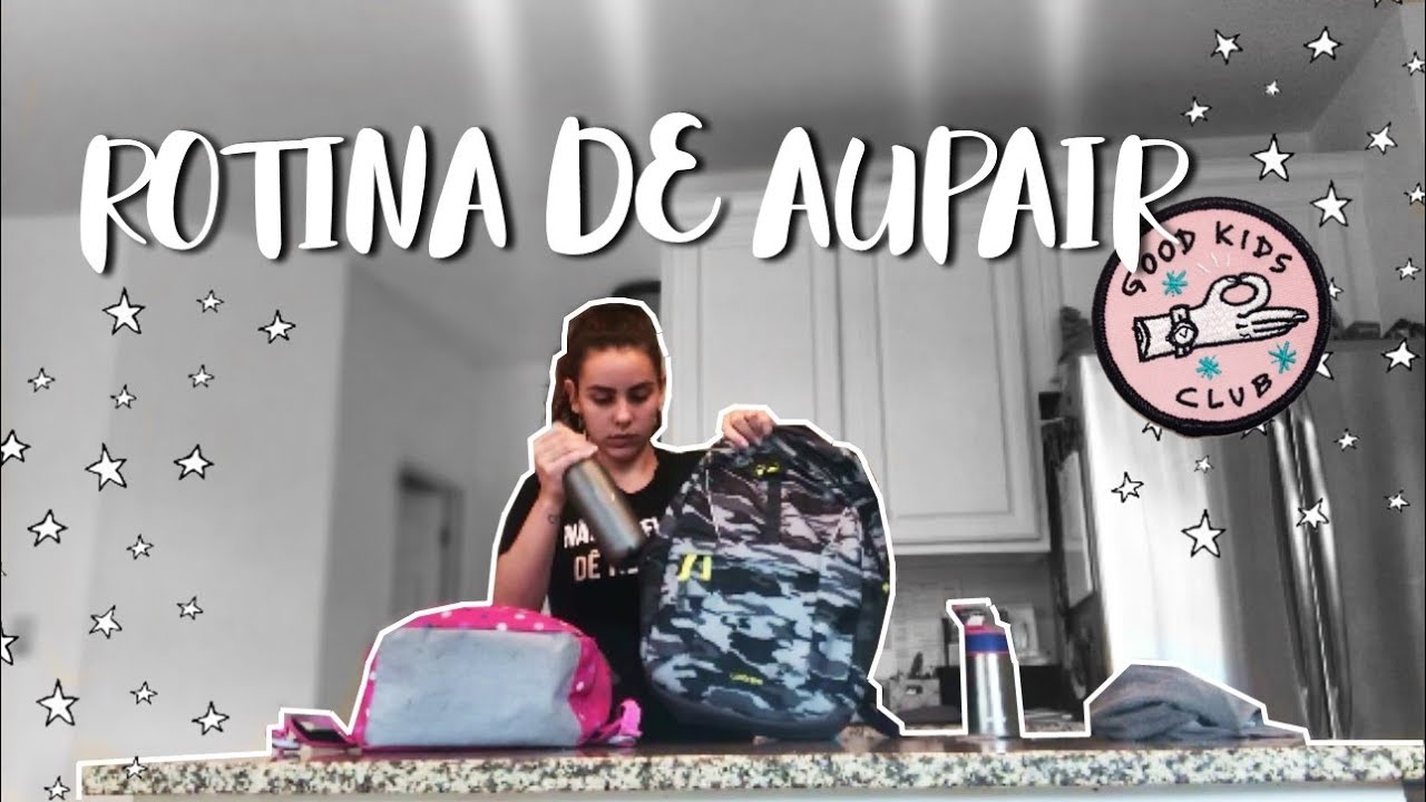 MINHA ROTINA DE AU PAIR