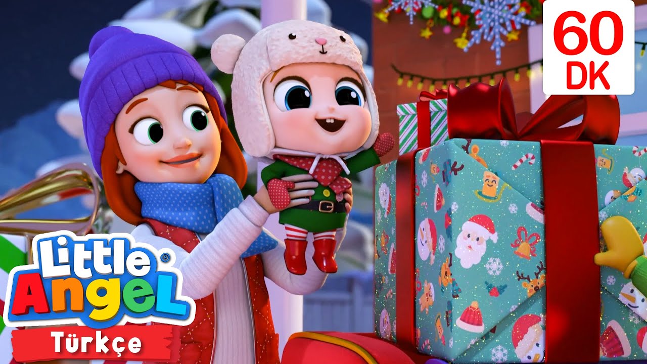 YILIN EN EĞLENCELİ DÖNEMİ 🎄 YILBAŞI ÖZEL 🎄 Eğlenceli ve Öğretici Çocuk Şarkıları | Little Angel