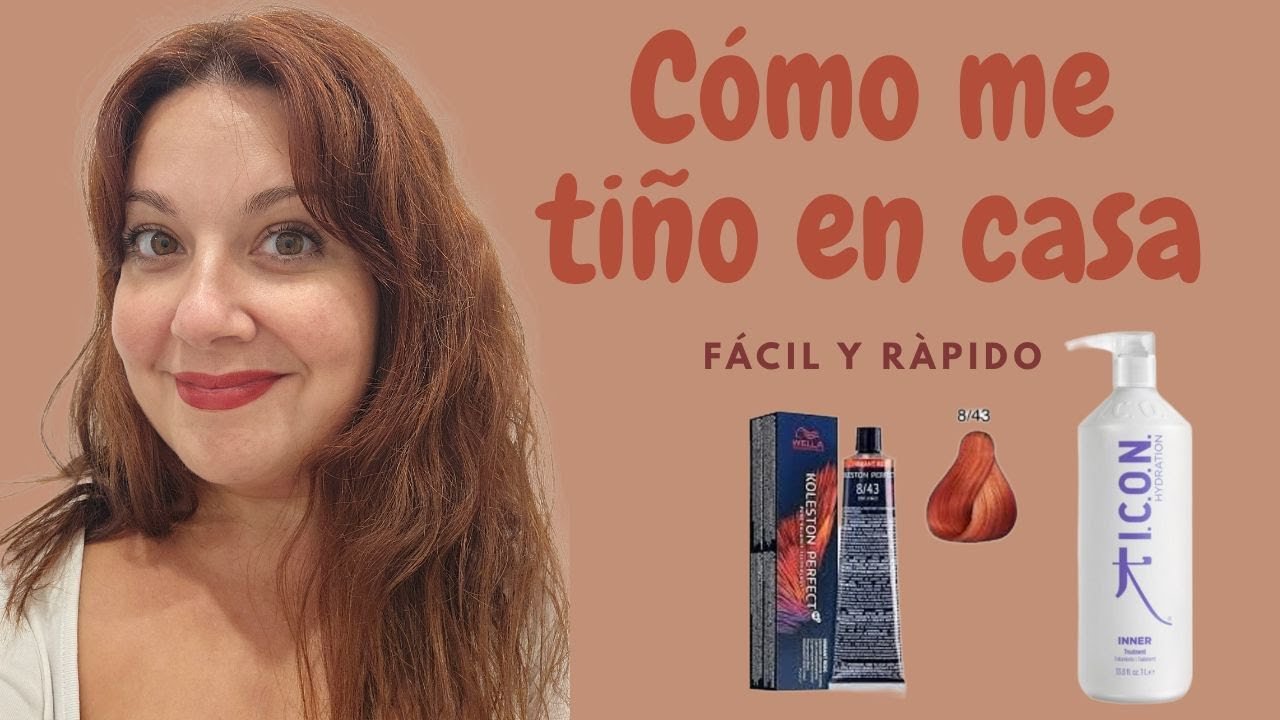 ¡Mi color cobrizo perfecto en casa! 😍 | Wella Koleston + ICON Inner