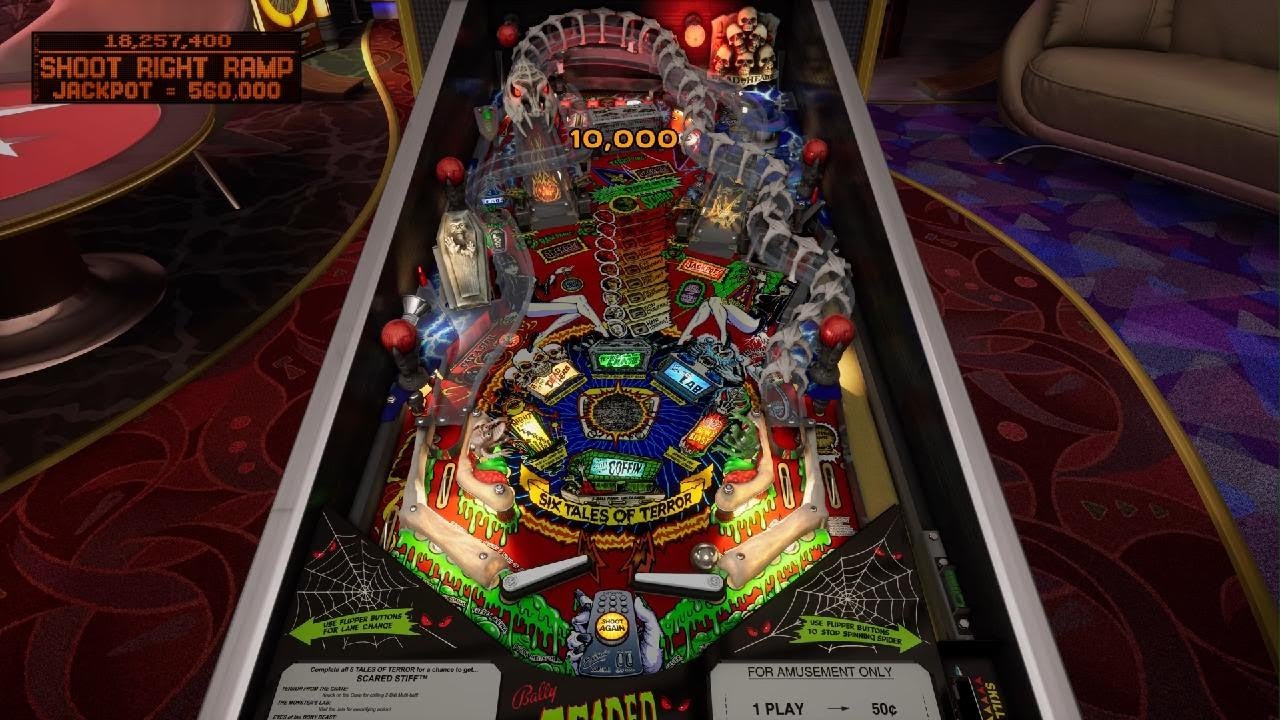 Pinball FX 2023 - Scared Stiff (2x Monster Multiball & Spider Mania)