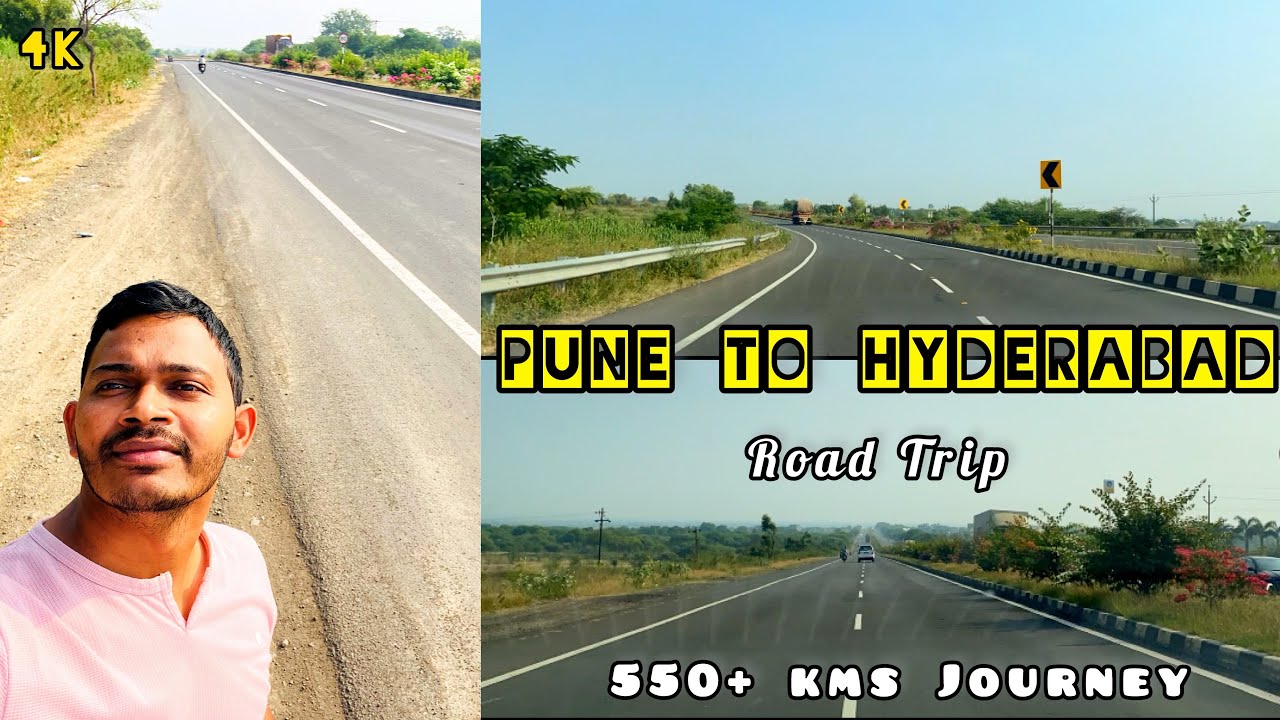 Pune To Hyderabad Road Trip With Tolls And Road Condition | 550+KMS journey
