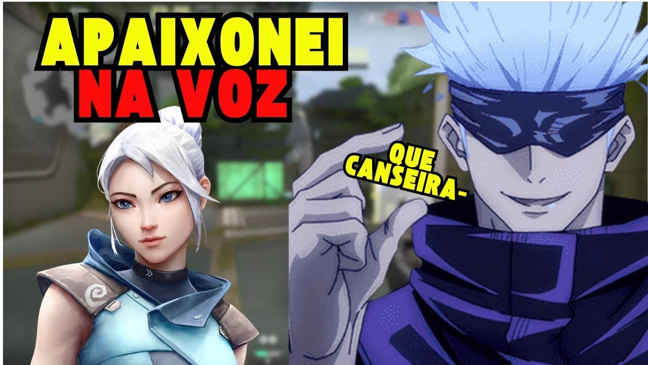 Quando o GOJO abre o CHAT de VOZ no VALORANT