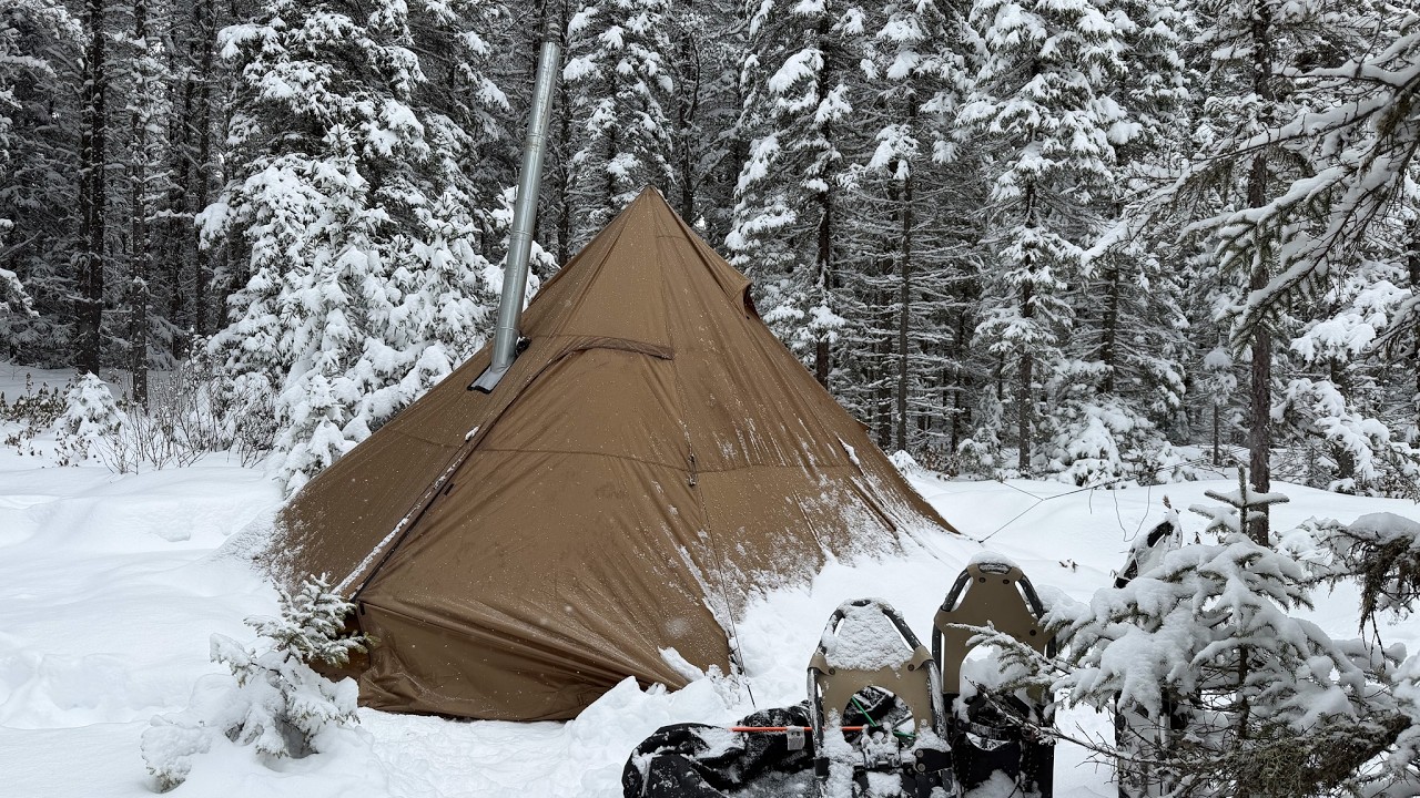 UN WEEKEND EN TENTE CHAUDE ET PHOTOGRAPHIE DE NATURE