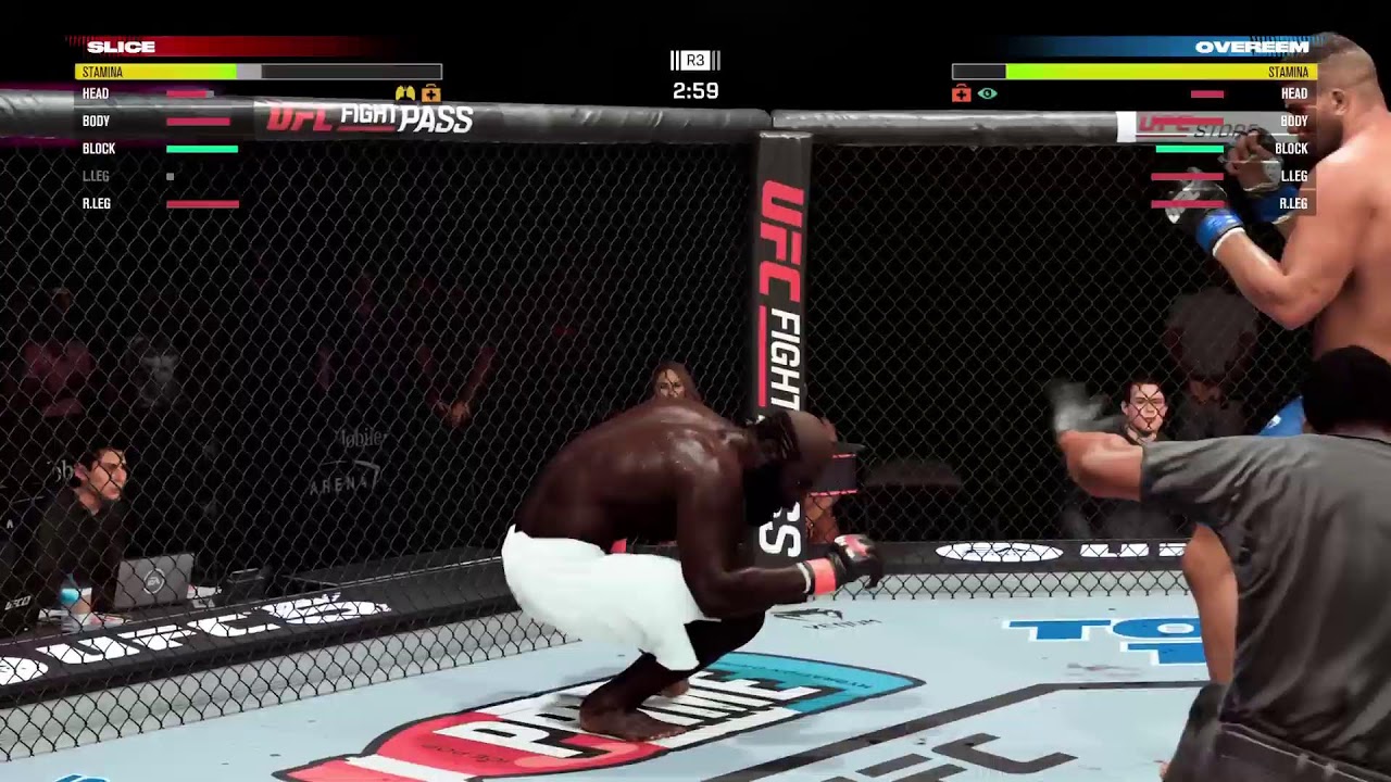 Kimbo Slice VS Alistair Overeem UFC5 Fullmatch