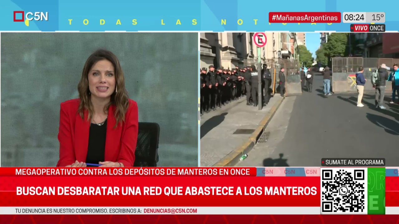 MEGAOPERATIVO contra los DEPÓSITOS de MANTEROS en ONCE: los INVESTIGAN por FALSIFICACIÓN