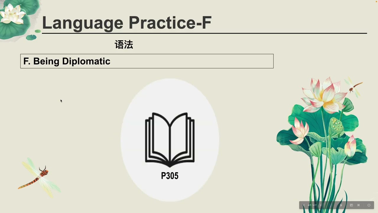 Mandarin Language Class Level 1, Part 2, Lesson 10-3