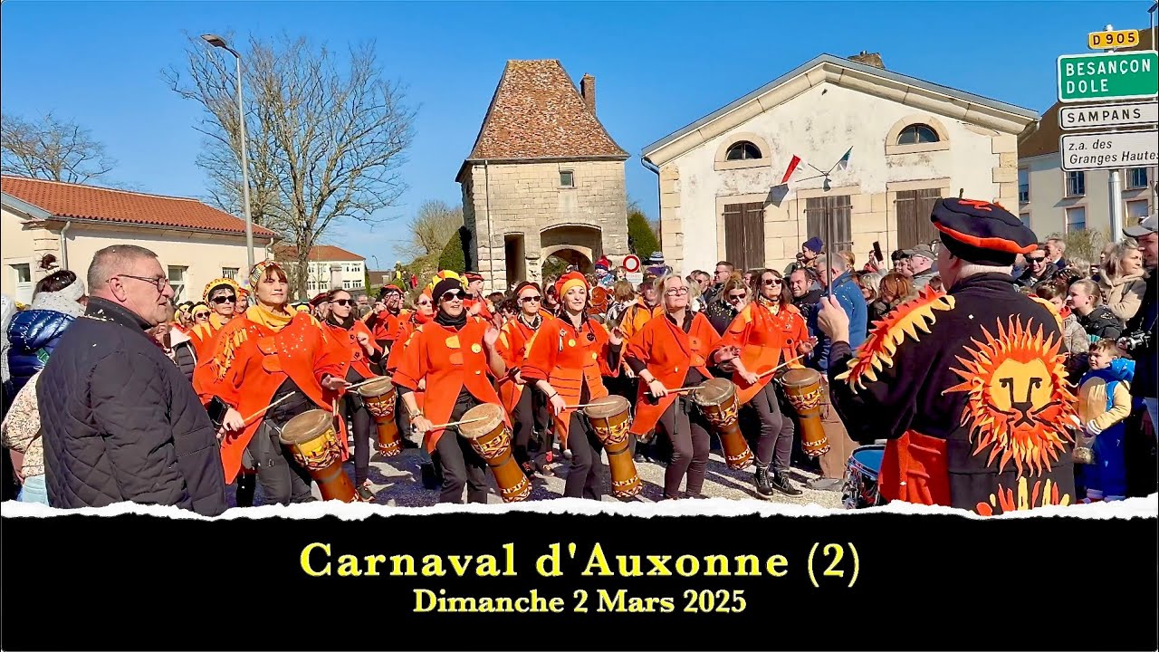 Vidéo n°2 - Carnaval Auxonne Dimanche 2 Mars 2025
