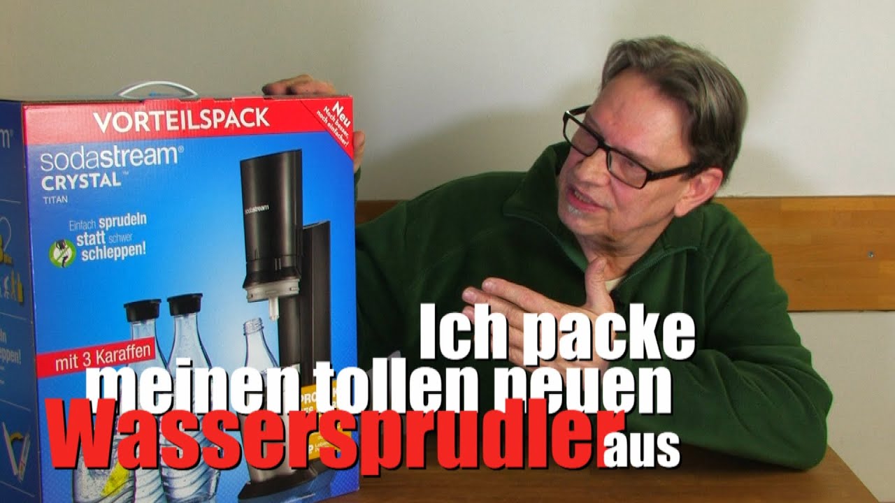 Unboxing und Test SodaStream Crystal 2.0 Wassersprudler