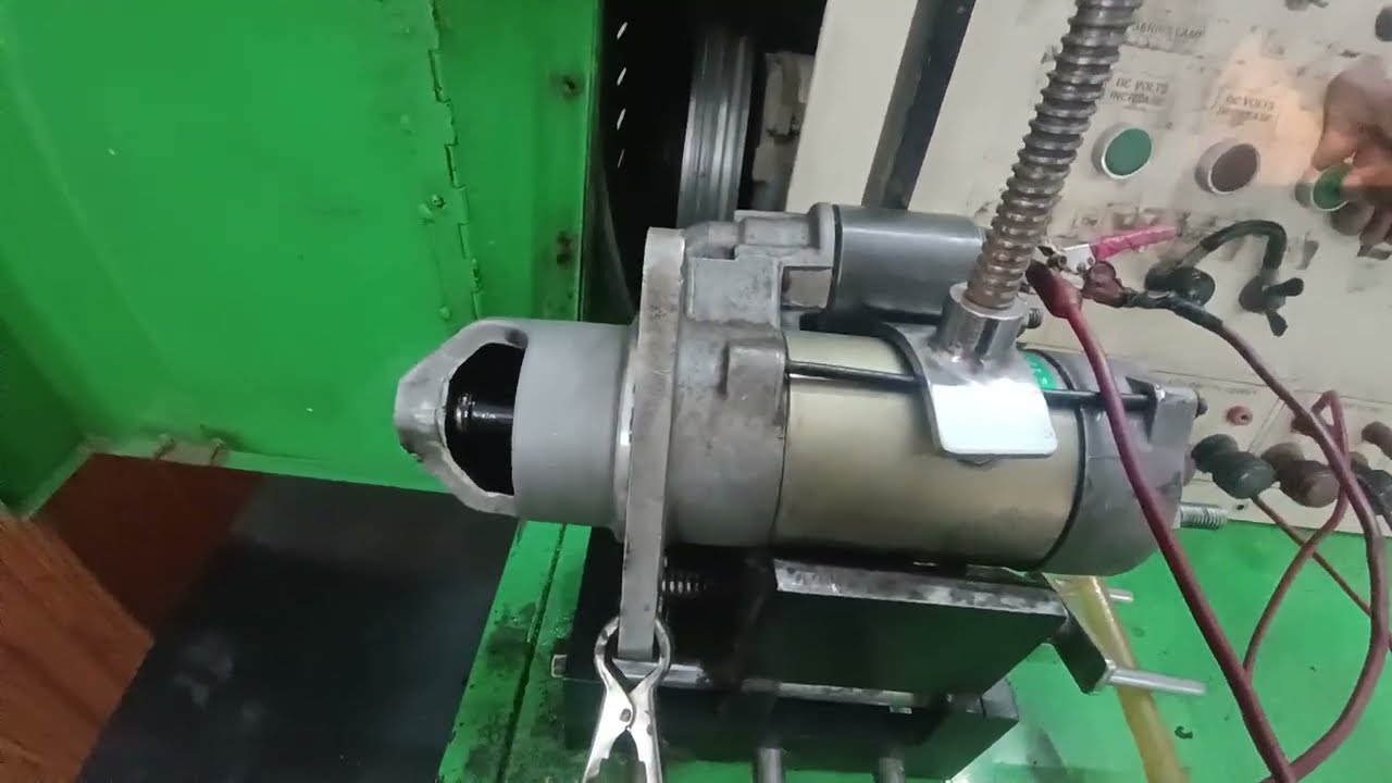 Testing Of Starter Motor #ashokleyland #automobile#electrical#startermotor#machine#viral#mechanic 