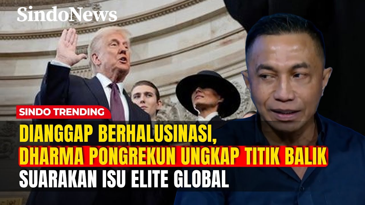 Dianggap Berhalusinasi, Dharma Pongrekun Bongkar Titik Balik Suarakan Isu Elite Global