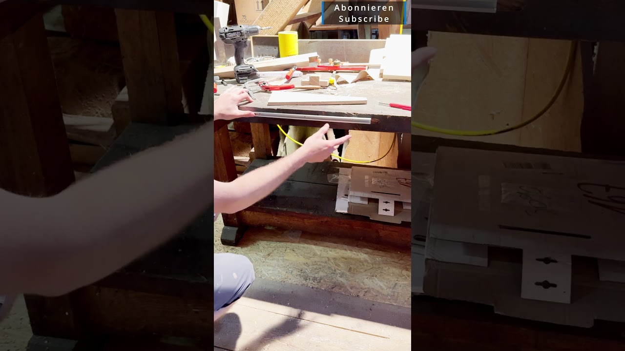Teil5 spannschiene #woodworking #wood #diy  #woodwork #tools  #maker #holz #holzwerkstatt