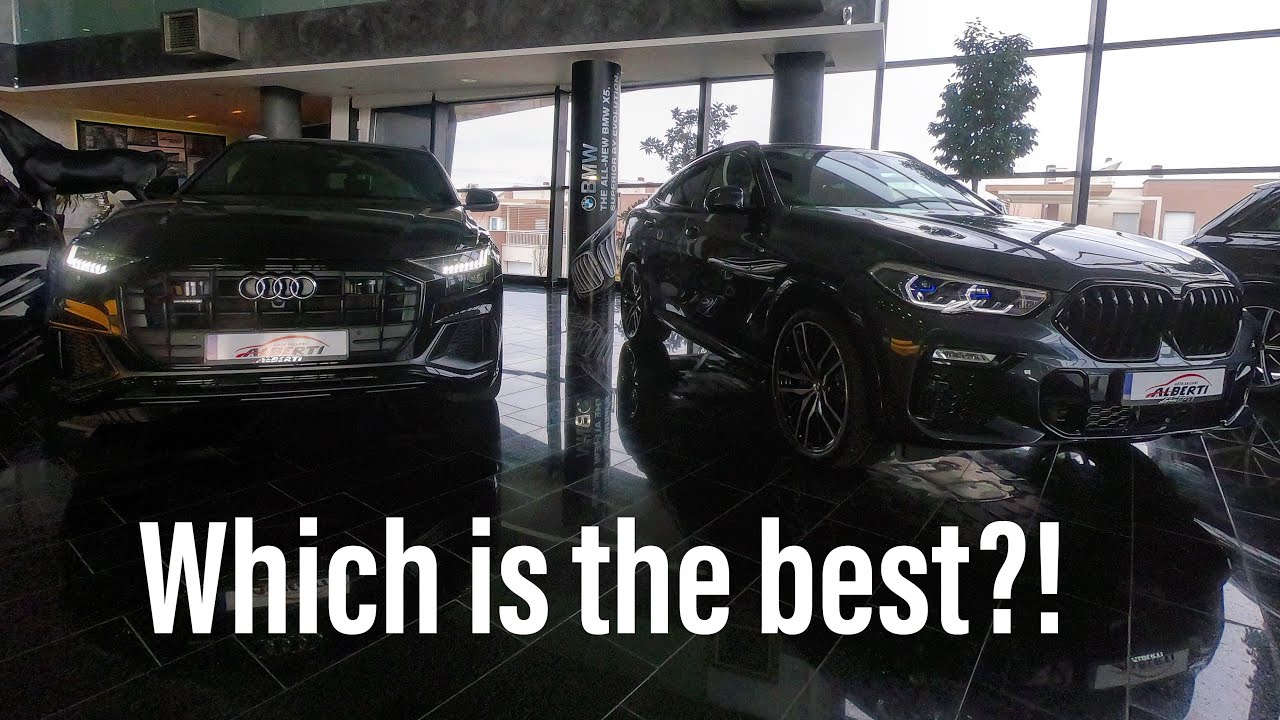 Audi Q8 2020 против BMW X6 2020! Какой внедорожник лучше?!