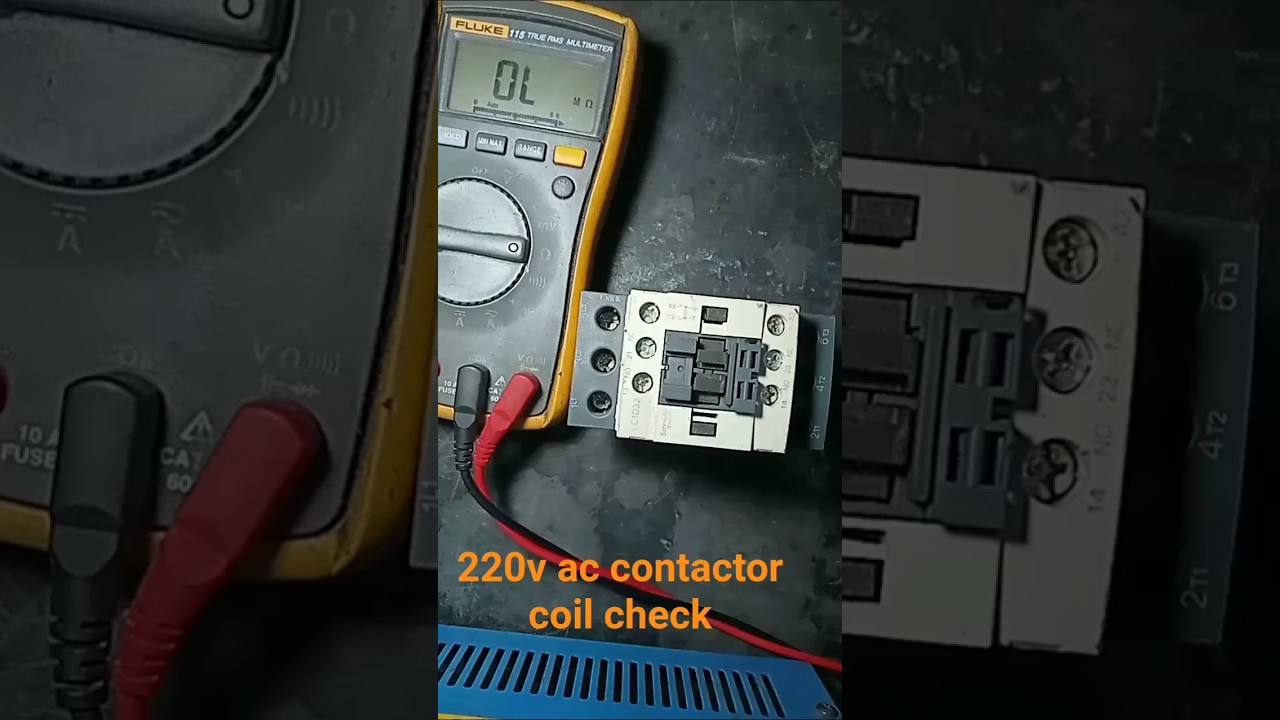 How to check contactor with multimeter💡💯 