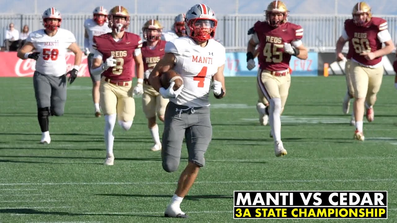 Manti Templars vs Cedar Reds - 3A STATE CHAMPIONSHIP GAME 2025
