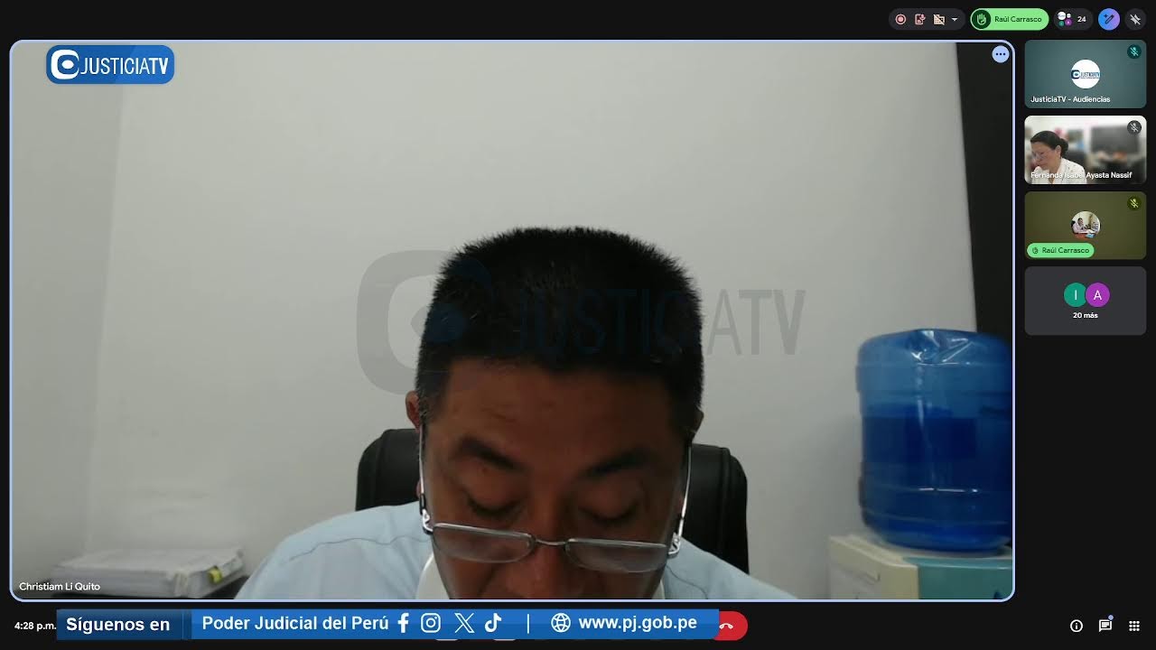 🔴#EnVivo | JUICIO ORAL CONTRA KEVIN GARCÍA TAQUIRE Y OTROS