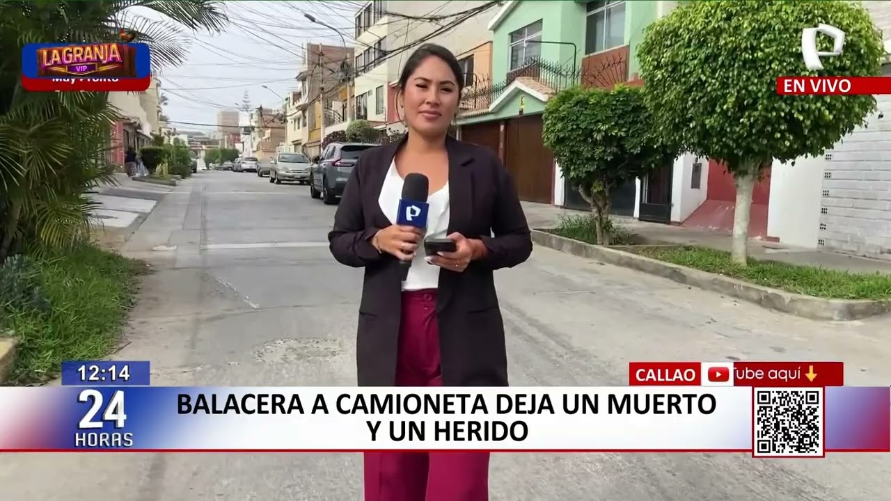 24Horas | Un muerto y un herido tras ataque a camioneta