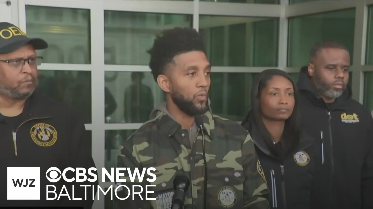 Baltimore Mayor Scott talks weather preparations ahead of severe storms in Maryland