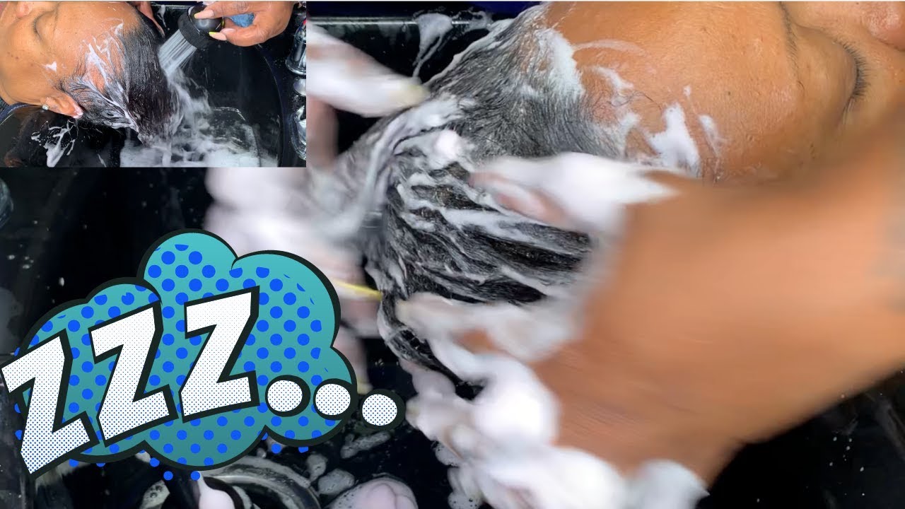 The most relaxing shampoo ever! |ASMR Hair shampoo | asmr洗发