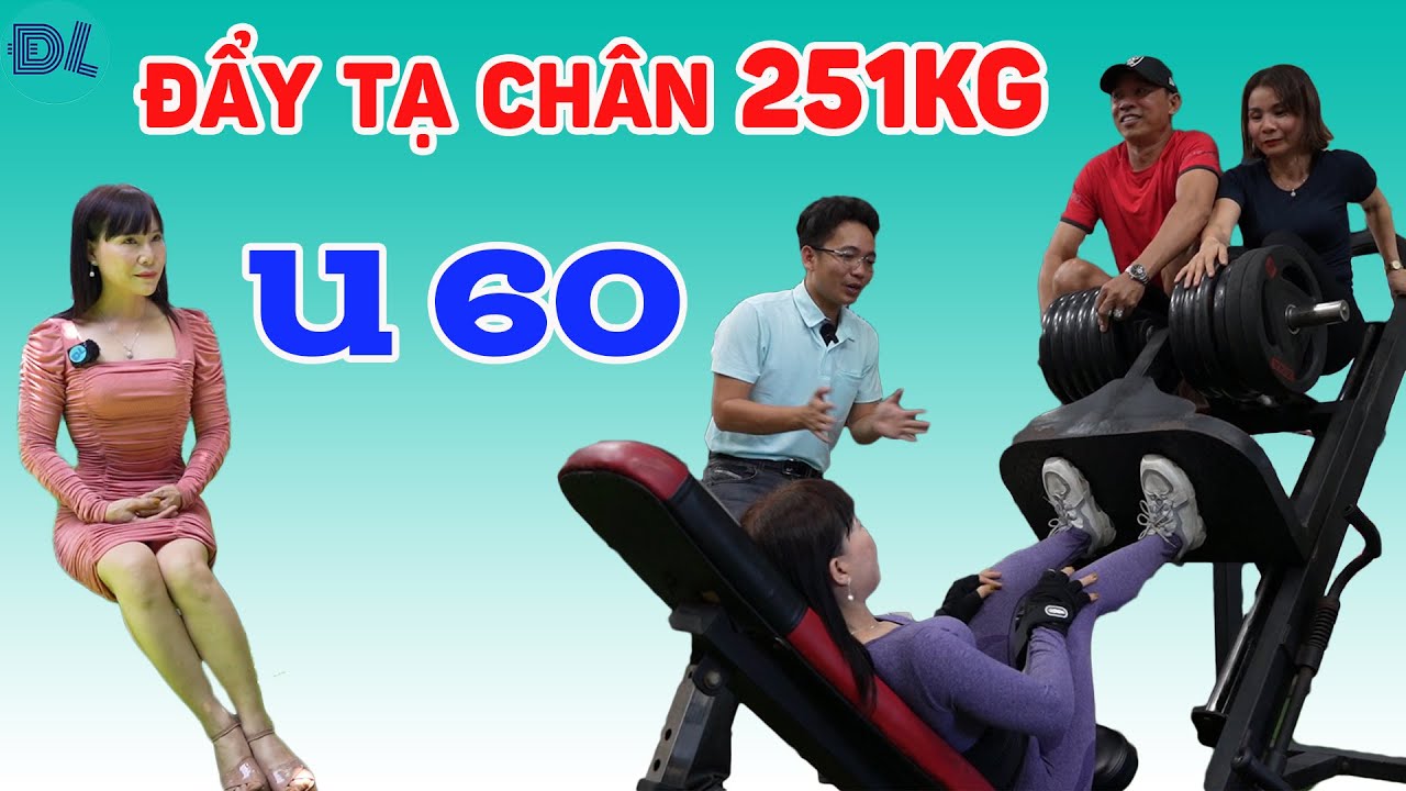 Bà nội U60 có vóc dáng như thiếu nữ nhờ đẩy tạ hơn 250 kg - ĐỘC LẠ BÌNH DƯƠNG