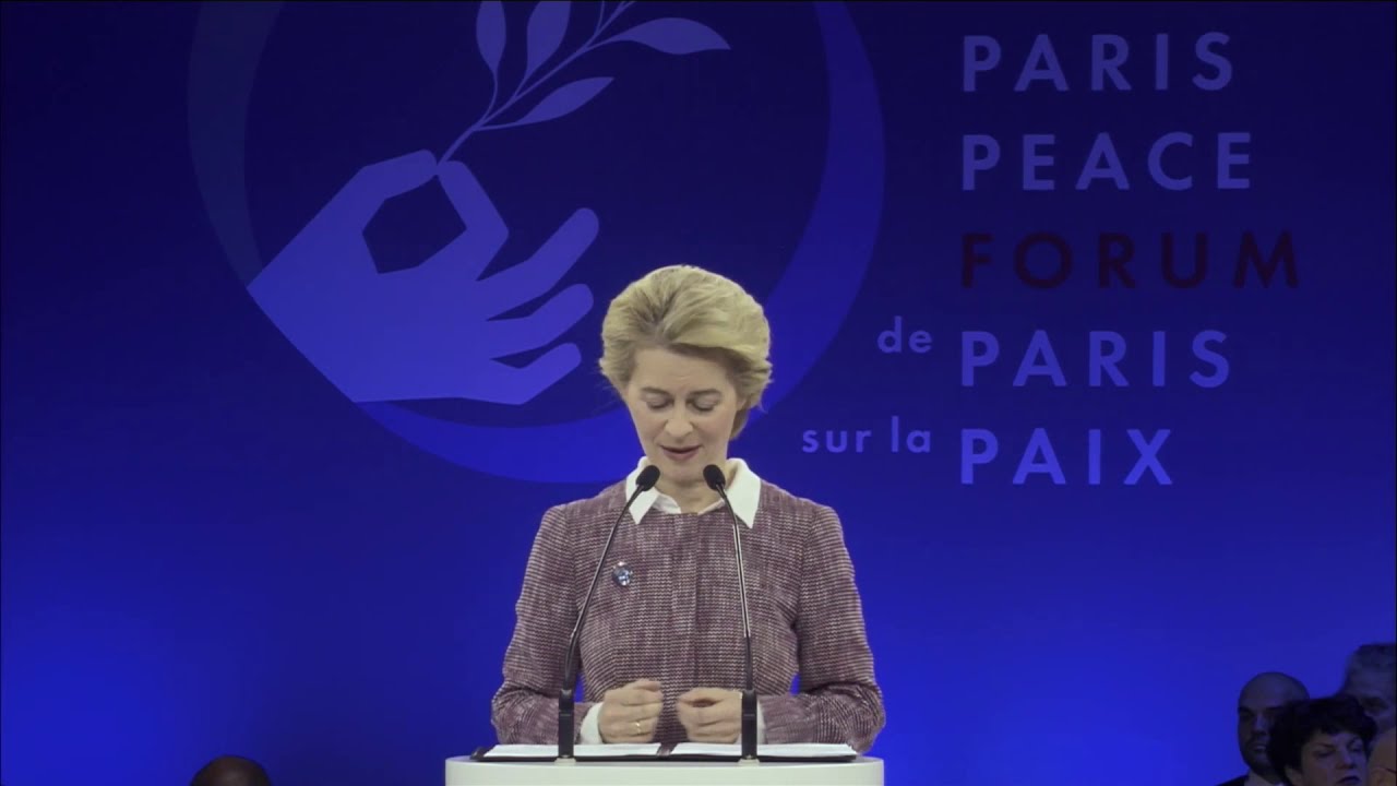 Opening Ceremony of the Paris Peace Forum 2019