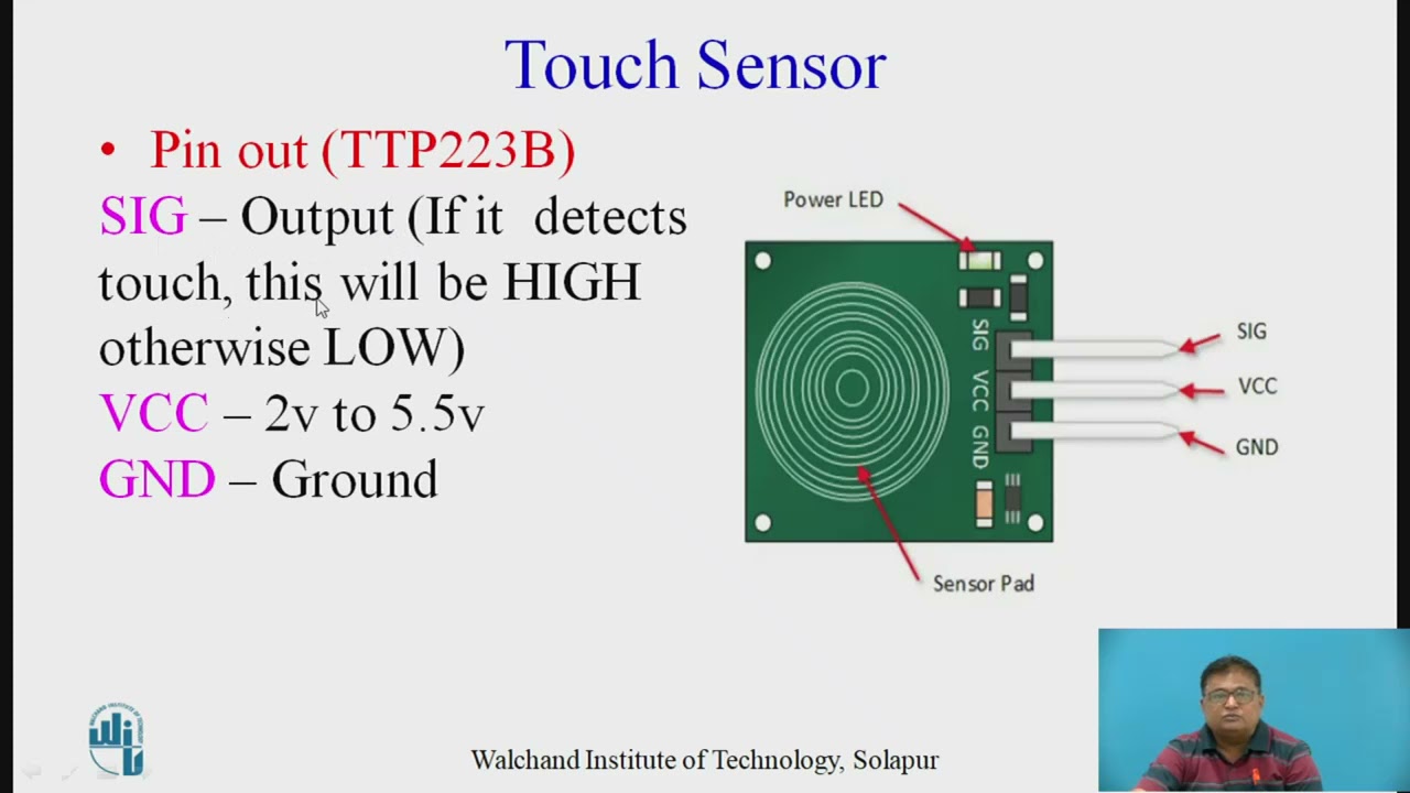 Touch sensor Interfacing