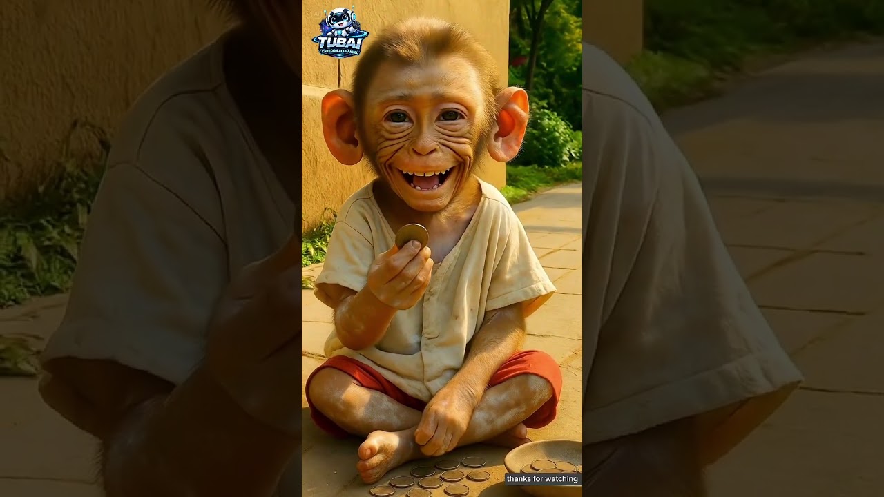 The poor baby monkey sb irthday emotional story😭