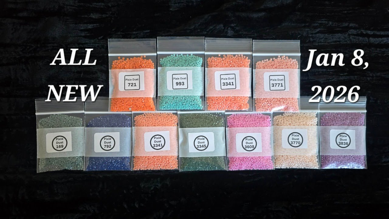 Late Night Live w/ Teemaw: How to make and use a DMC Color Card, some unboxings, + GIVEAWAYS!