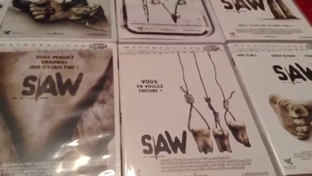 collection films d'horreur partie 5 (spéciale coffret Saw)