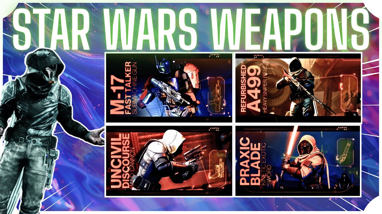 Star Wars Weapons In Destiny 2