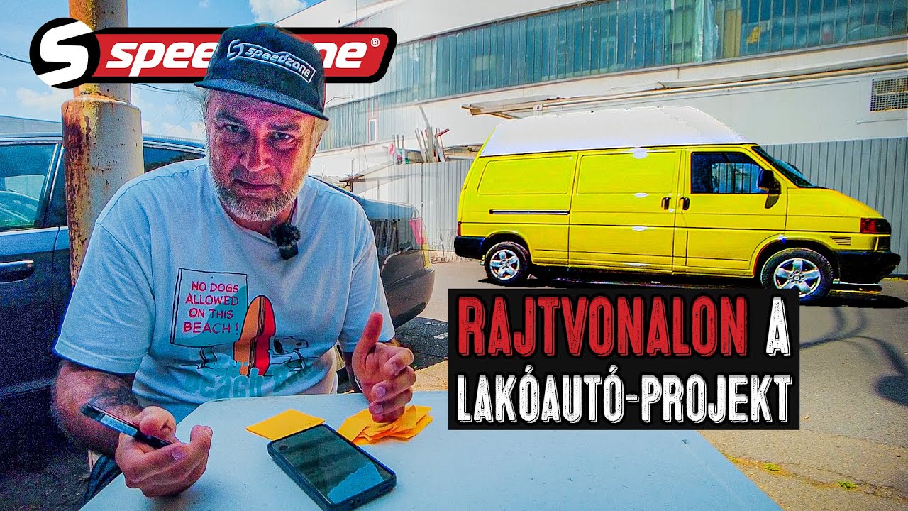 Speedzone műhely: Rajtvonalon a lakóautó-projekt