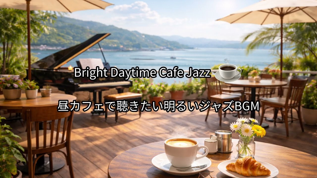 昼カフェで聴きたい明るいジャズBGM |  Bright Daytime Cafe Jazz ☕　