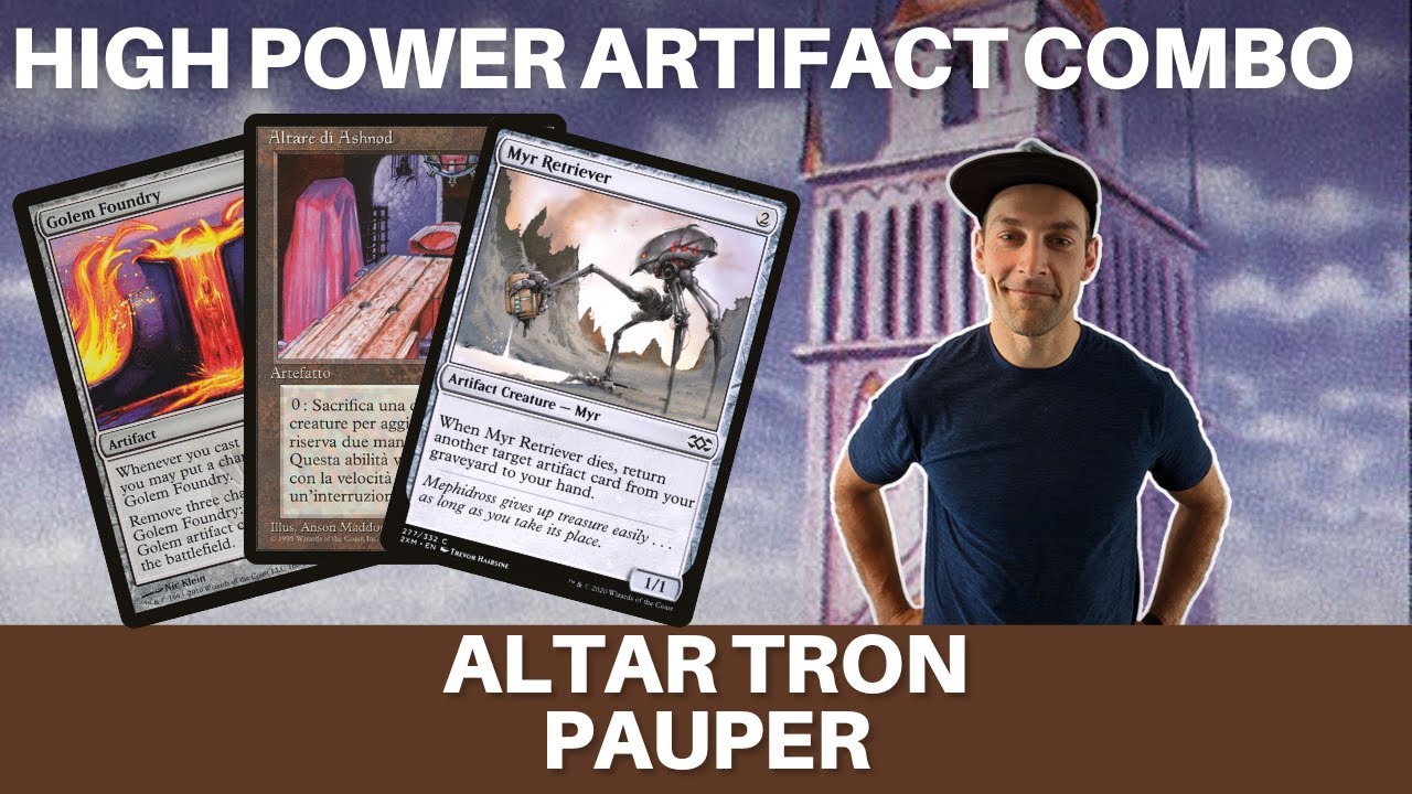 High Power Tron Combo with Altar Tron | MTG Pauper
