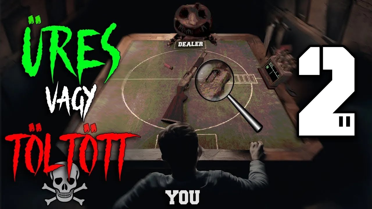 EZ A JÁTÉK MEGŐRÍÍÍÍÍT | BUCKSHOT ROULETTE
