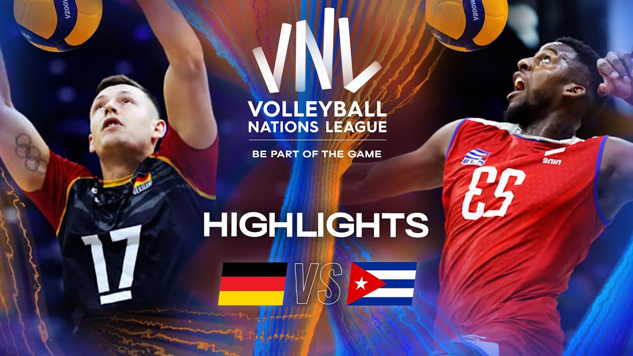 Germany 🇩🇪 vs. Cuba 🇨🇺 - Highlights | Week 2 | Men's VNL 2025