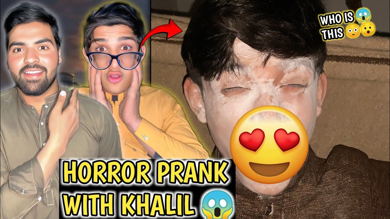 Scary Horror Prank 😱 | Khalil Rone Lga 😍