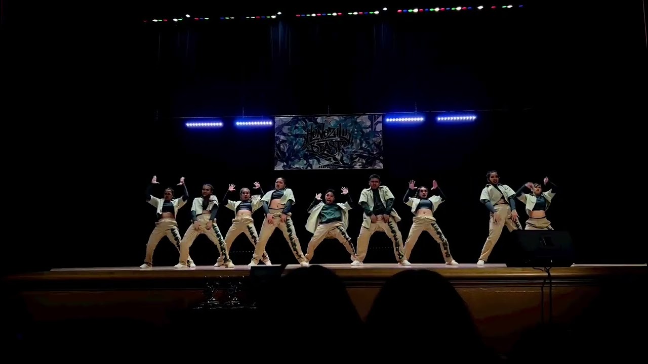 2023 Honozulu Beast Dance Competition Varsity Div 1st Place Winners. LE9EN4S. #WaipahuHighSchool#