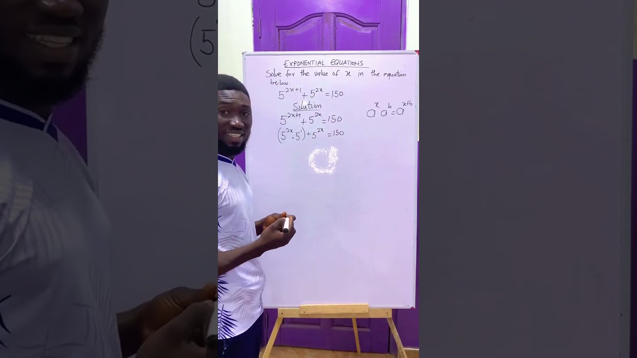Tricks about exponential equations #academy #maths #education 
