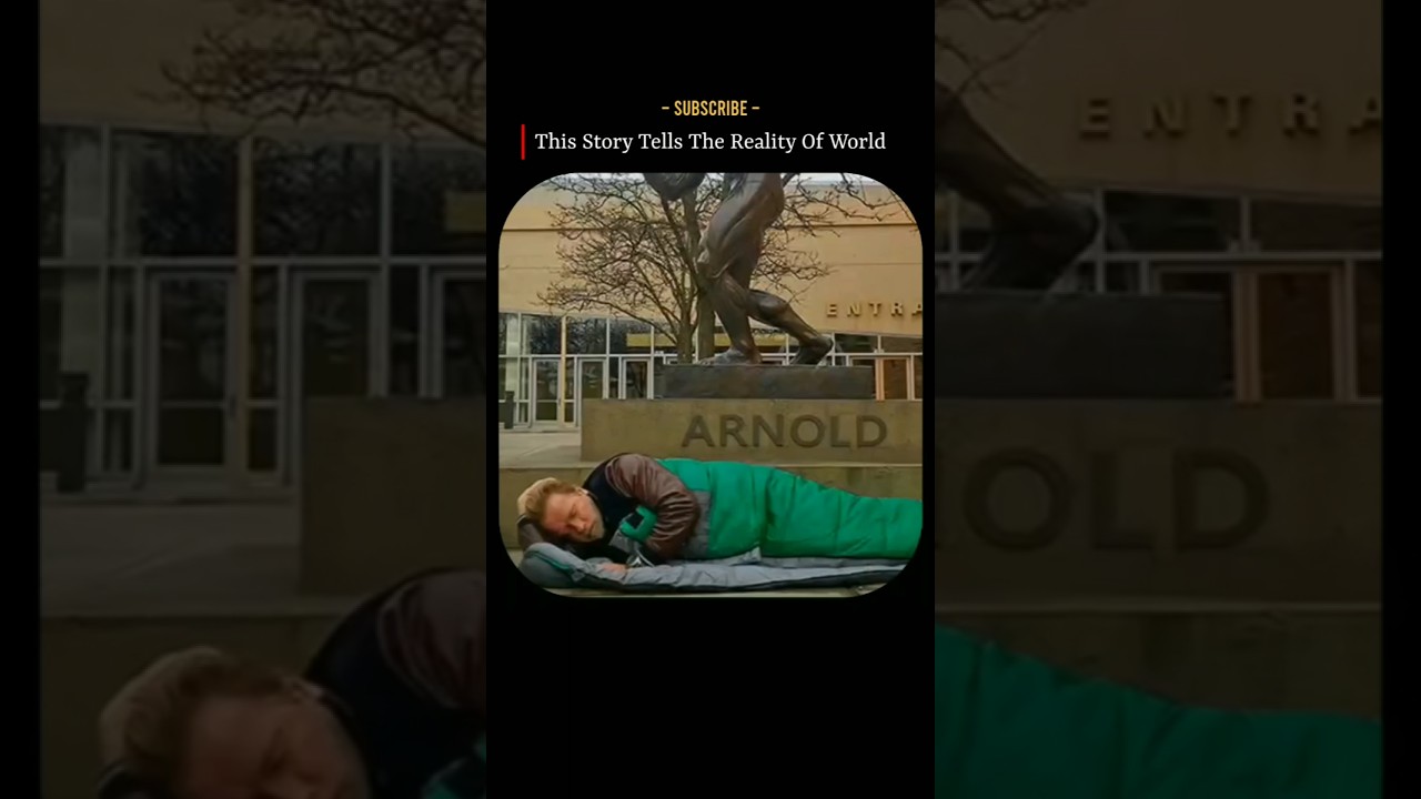 The Day Arnold Schwarzenegger Slept Beside His Own Statue 🤯